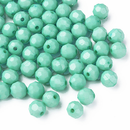 Opaque Acrylic Beads MACR-S373-69-S07-1