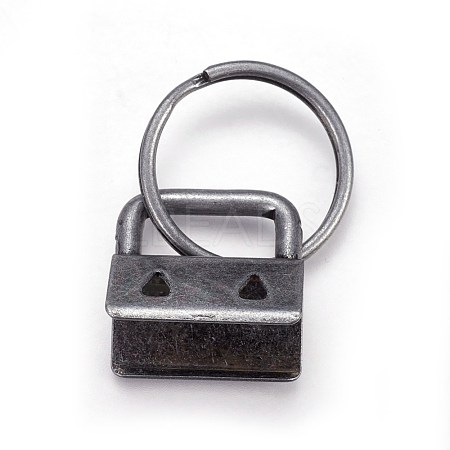 Electroplate Iron Split Key Rings IFIN-WH0044-01A-AS-1