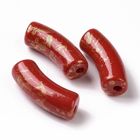 Opaque Acrylic Beads OACR-A016-05E-1