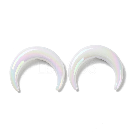 Opaque Acrylic Beads OACR-B019-02B-1