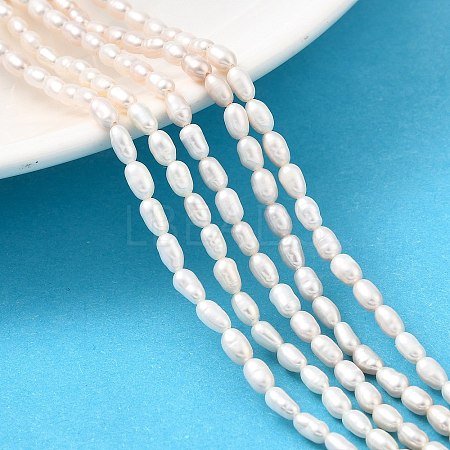 Natural Cultured Freshwater Pearl Beads Strands PEAR-I007-01L-01B-1