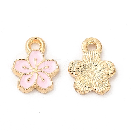 Alloy Enamel Charms ENAM-C005-34G-03-1
