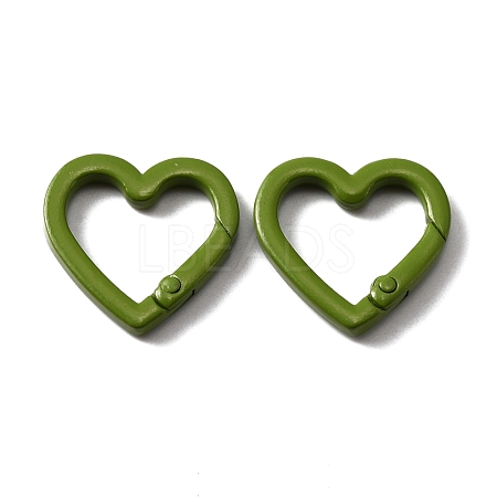 Zinc Alloy Spring Gate Rings FIND-WH0036-28N-1