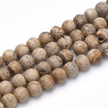 Dyed Natural Agate Beads Strands LS-G-Q462-130D-6mm-1