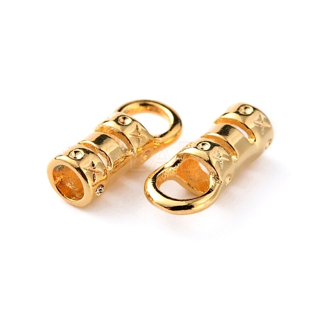 Brass Cord End FIND-WH0056-88B-G-1