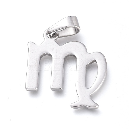Non-Tarnish 304 Stainless Steel Pendants STAS-L210-06E-P-1