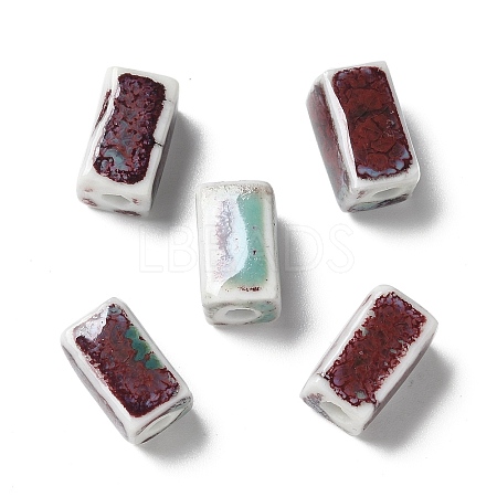 Handmade Porcelain Beads PORC-L080-D01-1