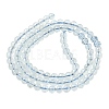 Natural Aquamarine Beads Strands G-P576-4mm-01B-3