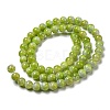 Dyed Natural White Jade Beads Strands G-F764-01A-3