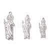 36Pcs 3 Style 201 Stainless Steel Pendants STAS-UN0025-59-2
