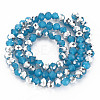 Electroplate Glass Beads Strands LS-EGLA-A034-J6mm-M08-2