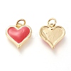 Real 18K Gold Plated Brass Charms X-KK-L006-019C-2