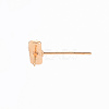 Brass Earring Findings KK-T062-215G-NF-4