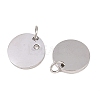 316 Surgical Stainless Steel Pendants STAS-K178-06P-2