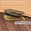3 Bags Tibetan Style Zinc Alloy Decorative Binder Clips FIND-CP0004-02-5