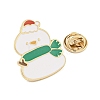 Christmas Theme Cartoon Alloy Brooches JEWB-A025-01E-3