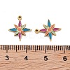 Ion Plating(IP) 316 Stainless Steel Enamel Charms STAS-U014-69G-3