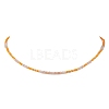 Bohemian Style Natural Sunstone Beaded Necklaces NJEW-JN04658-03-2