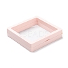 Square Transparent PE Thin Film Suspension Jewelry Display Box LS-CON-D009-01A-04-2