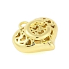 Hollow Brass Pendants for Valentine's Day KK-M289-03C-G-2