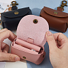 PU Leather Ring Storage Gift Cases with Iron Rings & Clasps AJEW-WH0348-484C-3