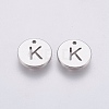 Non-Tarnish 304 Stainless Steel Charms STAS-P212-15P-17-1