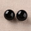 Natural Black Onyx Round Ball Beads G-I170-16mm-11-2