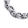 Handmade Porcelain Beads Strands PORC-P029-02C-3