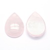 Natural Rose Quartz Cabochons G-P393-G05-2