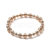 304 Stainless Steel Spiral Beaded Bangle BJEW-P283-17M-2