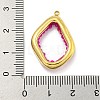 Faceted Natural Quartz Dyed Pendants STAS-K273-04G-01-3