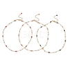 Natural Malaysia Jade Necklaces NJEW-JN05339-2