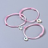 Adjustable Nylon Cord Bracelet Sets BJEW-JB04364-05-1