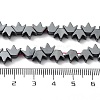 Synthetic Non-Magnetic Hematite Beads Strands G-H303-B22-4