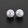 Opaque Acrylic Beads MACR-S370-D10mm-01-3
