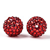 Transparent Resin Rhinestone Graduated Beads RESI-S314-10x12-05-1