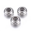 201 Stainless Steel Beads STAS-O110-12P-E-1