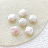 Shell Shape Handmade Porcelain Beads X1-PORC-E022-01A-1