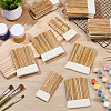 15Pcs 3 Styles Bamboo Handle Wool Paint Brush TOOL-OC0002-21-4