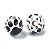 Pet Theme Wood Large Hole European Beads LS-WOOD-D027-03A-2