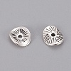 Tibetan Style Wavy Spacer Beads TIBEP-A11067-AS-FF-2