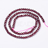 Natural Garnet Beads Strands G-D167-B-2mm-3