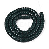 Opaque Solid Color Glass Beads Strands LS-GLAA-N026-3x6mm-10-2