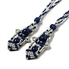 Bullet Natural Quartz Crystal Pendant Necklaces for Women NJEW-G045-01-6