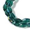 Electroplate Glass Beads Strands GLAA-Q101-03B-AB02-3