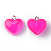 Transparent Resin Pendants RESI-R429-30E-1