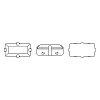 Preciosa&reg MAXIMA Crystal Sew-On Cups X-PRC-SF7-00030-235-G-5
