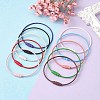 Spray Painted 201 Stainless Steel Wire Cable Keychains BJEW-YW0001-10A-2
