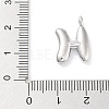 Rack Plating Brass Balloon Letter Pendants X-KK-C050-01P-H-3