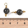 Natural Larvikite Pendants GG-CBA5E56-07G-04-3